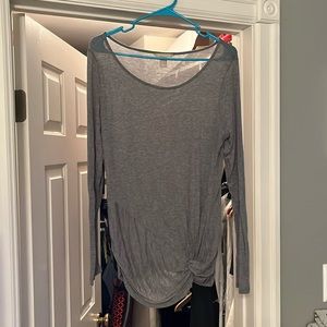 Banana republic gray shirt